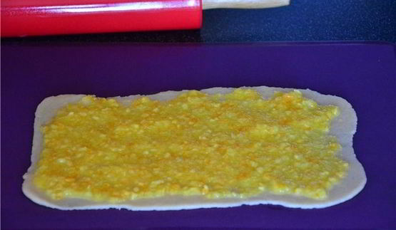 печенье с апельсиновой начинкой