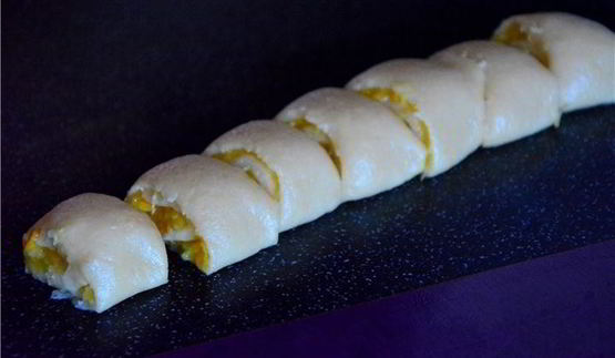 печенье с апельсиновой начинкой