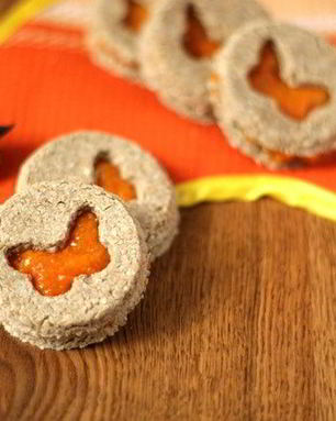 Печенье с джемом из кураги