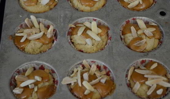 печенье с карамелью