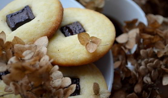 печенье с шоколадом