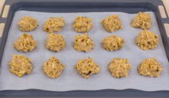 печенье с яблоками и грецкими орехами