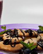 Печенье савоярди с шоколадной чили-глазурью