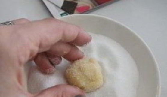 печенье-валентинки из кукурузной муки