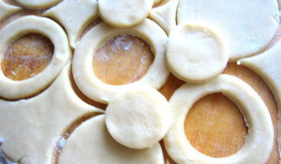 песочное печенье с шоколадом