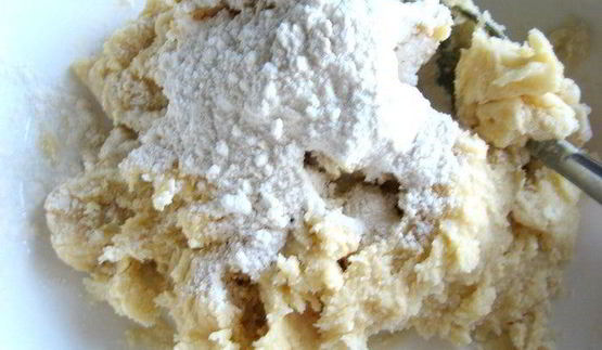 песочное печенье с шоколадом