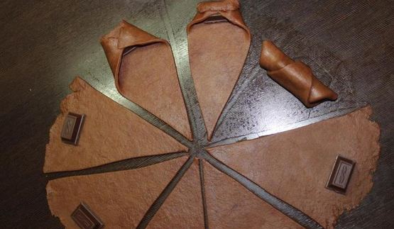 постное шоколадное печенье