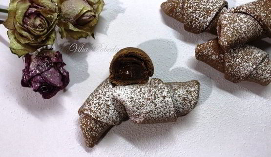 постное шоколадное печенье