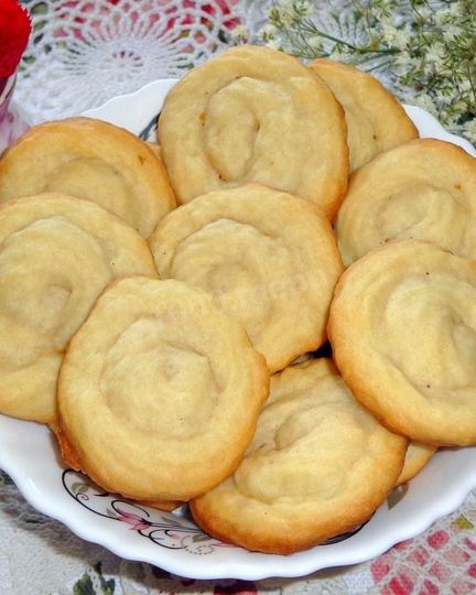 Рецепт простого печенья без яиц