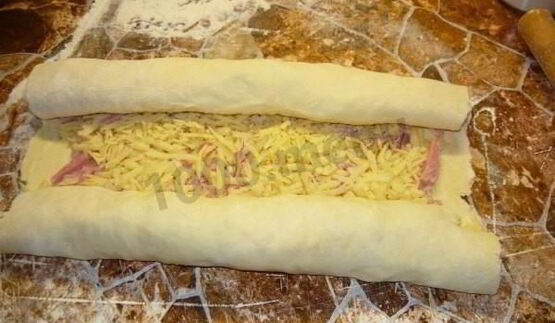 рулетики с ветчиной