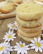 Сахарное печенье с лимоном и апельсином