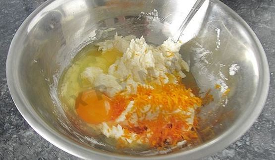 сахарное печенье с лимоном и апельсином