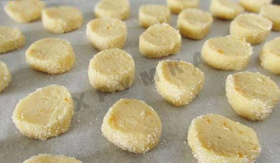 сахарное печенье с лимоном и апельсином