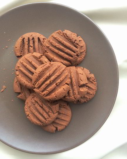 Рецепт шоколадна-каштанового печенье