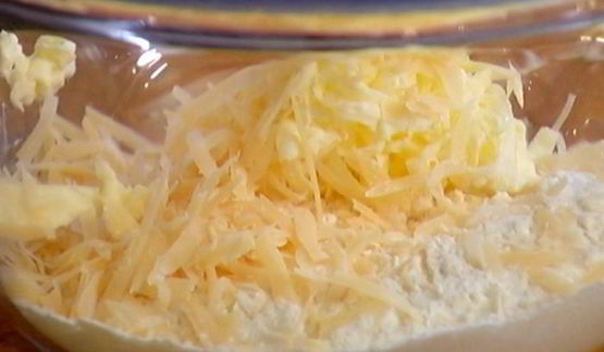 сырное печенье с маслинами