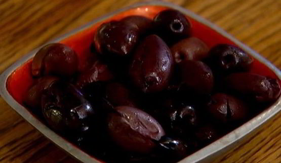 сырное печенье с маслинами