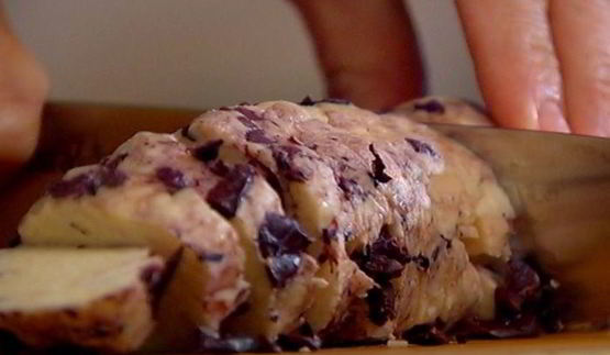 сырное печенье с маслинами