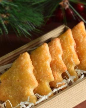 Творожное печенье Елочки