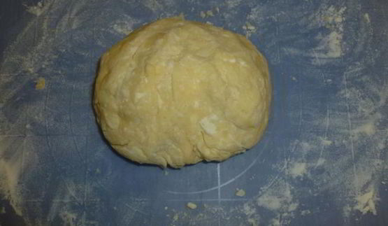 творожное печенье елочки