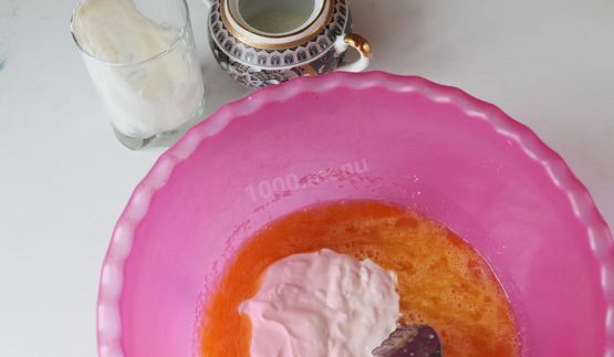 быстрый заливной пирог