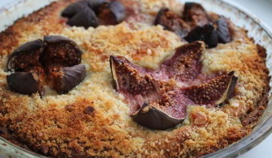 инжирный пирог с инжиром