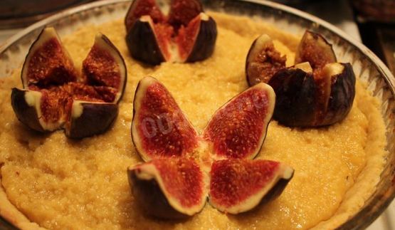 инжирный пирог с инжиром