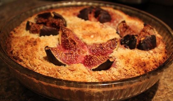 инжирный пирог с инжиром