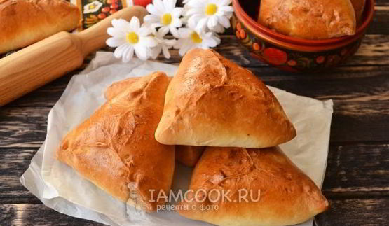 курники с курицей и картошкой на дрожжевом тесте