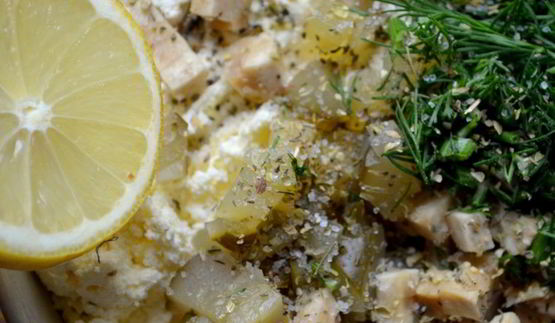 неаполитанский пирог с сельдереем