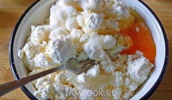 пирог блинный с творожной начинкой