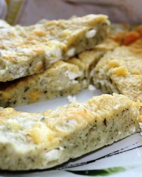 Пирог с фетой