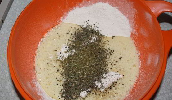 пирог с фетой