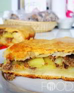 Пирог с картошкой и фаршем