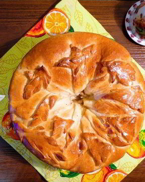 Пирог с тунцом