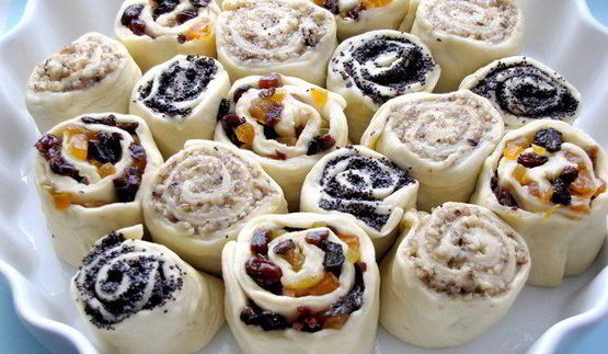 пирог семейный с тремя начинками