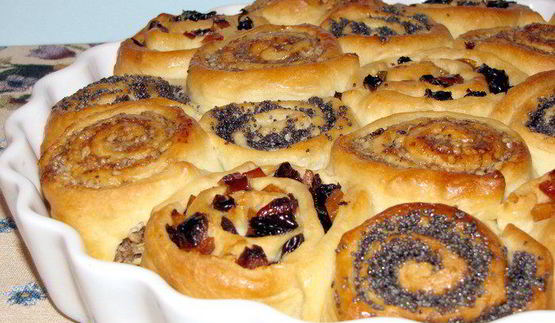 пирог семейный с тремя начинками