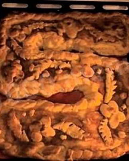 Рецепт пирога яблочного дрожжевойпятерка