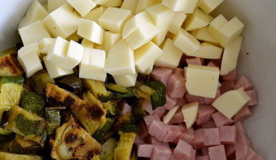 сельский средиземноморский пирог