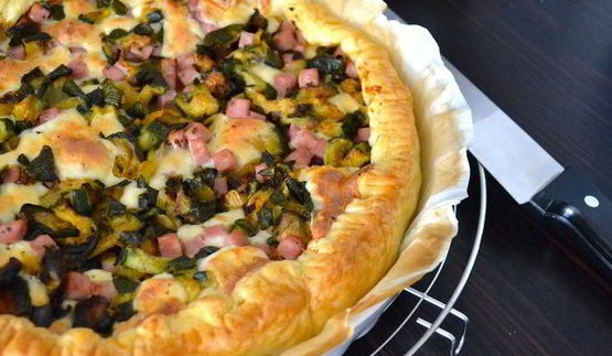 сельский средиземноморский пирог