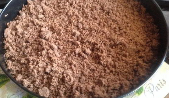 шоколадный пирог с творожной начинкой