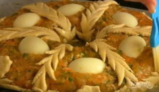 закусочный пирог из курицы