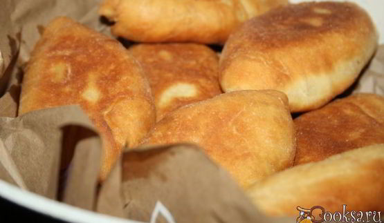 быстрые пирожки с картошкой на кефирном тесте