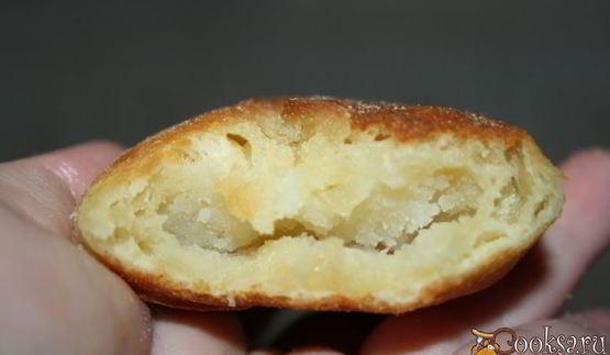 быстрые пирожки с картошкой на кефирном тесте