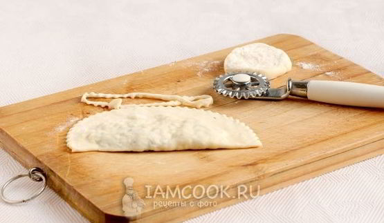 кутабы с творогом и зеленью