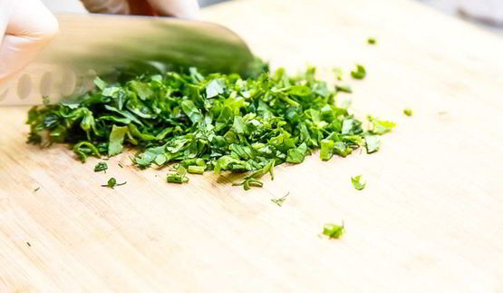 кутабы с зеленью