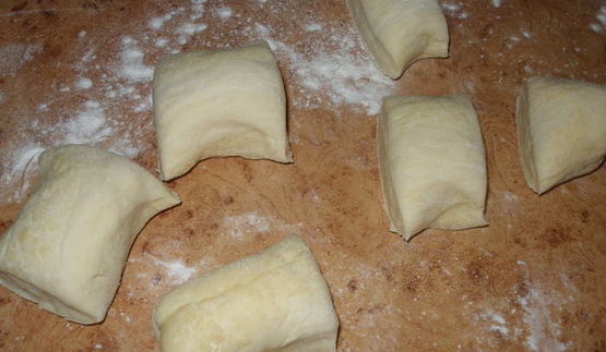 легкие пирожки с курицей и сыром