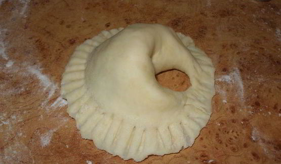 легкие пирожки с курицей и сыром