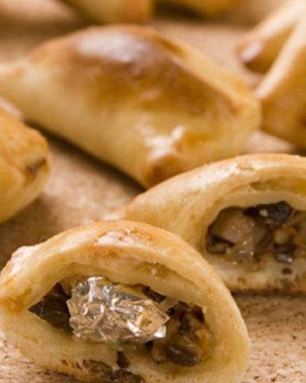 Рецепт новогодних пирожков с пожеланиями