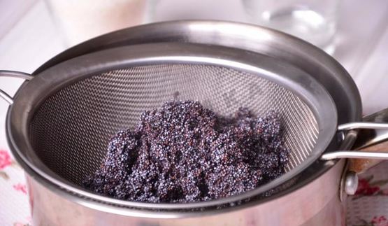 открытые пирожки треугольники с маком