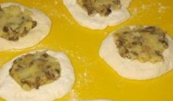 пирожки с грибами и картошкой